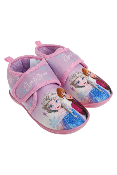 Zumzeria Pink Purple Slippers Frozen Elsa & Anna