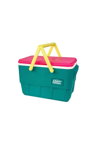 IGLOO Ladă frigorifică retro, IGLOO, 23 litri, verde/roz