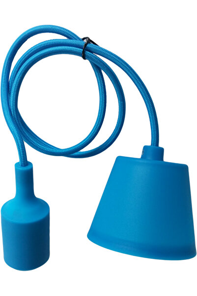 DELIGHT Lampa Suspendata Viola Albastra E27