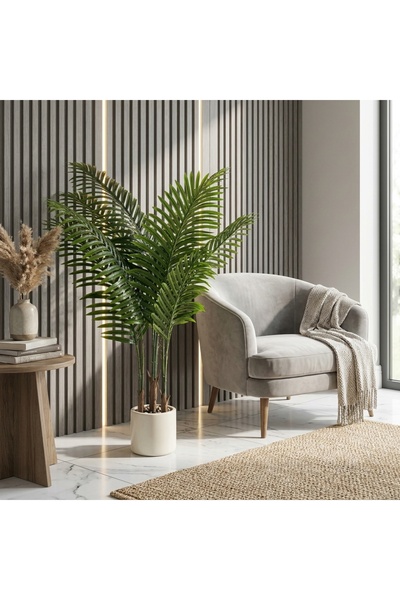 The Living Premium Beige Pot Artificial Tree | Tropical Artificial Decorative...