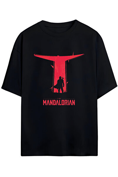 Grafftee Clothing Vrhunska unisex pamučna majica sa mandalorijskim printom