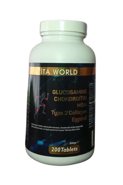 VİTA WORLD GLUCOSAMİNE 200 TABLET
