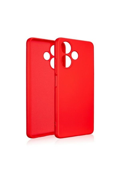 Beline Husă silicon Infinix Hot 30 4G roșie