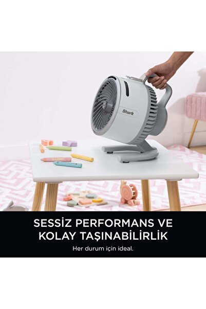 Shark Flexbreeze HydroGo Serinletici Buharlı Fan - Dove