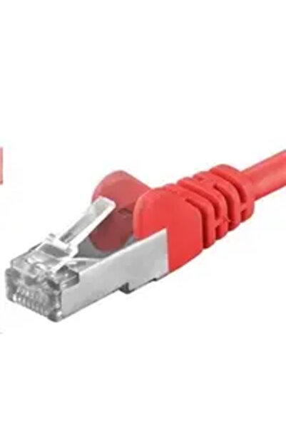 PremiumCord Cablu patch Cat6a S-FTP, RJ45-RJ45, AWG 26/7, 10m, roșu