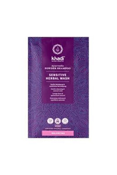 khadi Sampon Pudra cu Amla, Shikakai si Reetha - Ayurvedic Powder Shampoo Sen...