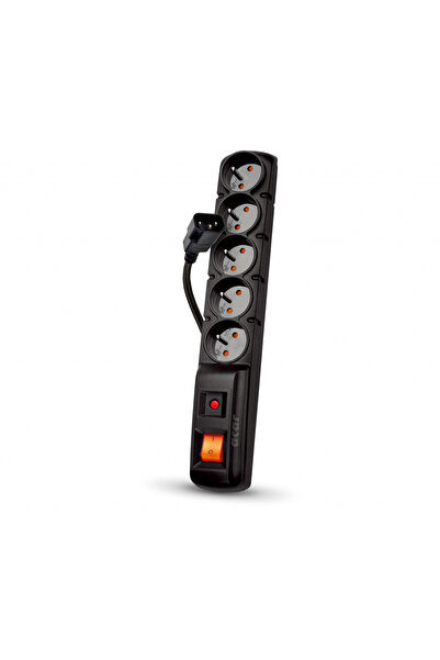Acar Ltd Acar F5 IEC anti-surge 5 sockets 5 m black (W0088)