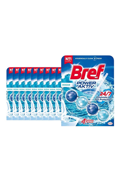 Bref كرتون | | منظف ومعطر لمرحاض التواليت على شكل تعليقة | رائحة المحيط - ( 1...