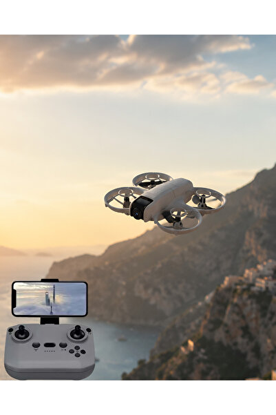 teknodayım Uzaktan Kumandalı Mini Drone HD Kamera Işıklı Tasarım