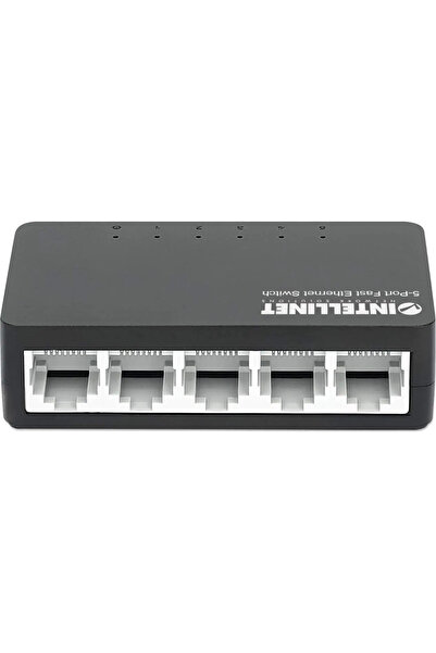 Intellinet 561723 Switch 5 porturi Fast Ethernet, desktop