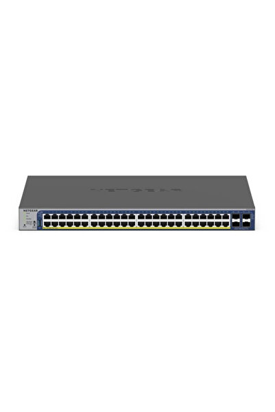 NETGEAR Switch Smart GS752TXP - 48 porturi - 48x GE (10/100/1000) - 4x SFP+ -...