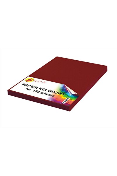 Shan Hârtie color A4 120g roșu închis2 100 coli