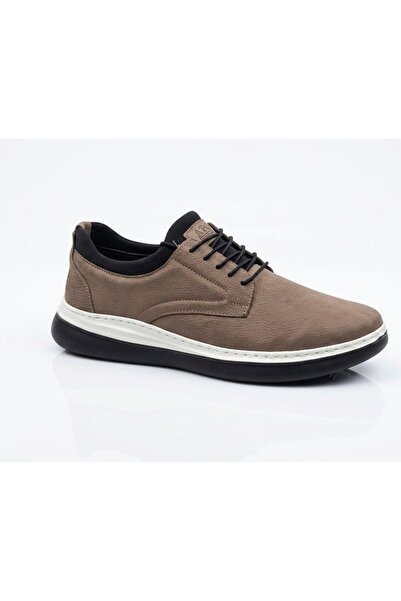 ATA AYAKKABI Men's Casual Shoes Inner and Outer Genuine Leather Ultra Light O...
