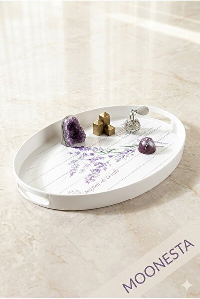 Madame Coco Lavander Oval Tray