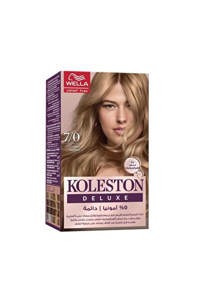 Koleston Koleston Deluxe Medium Blonde Kit Hair Dye - 7/0