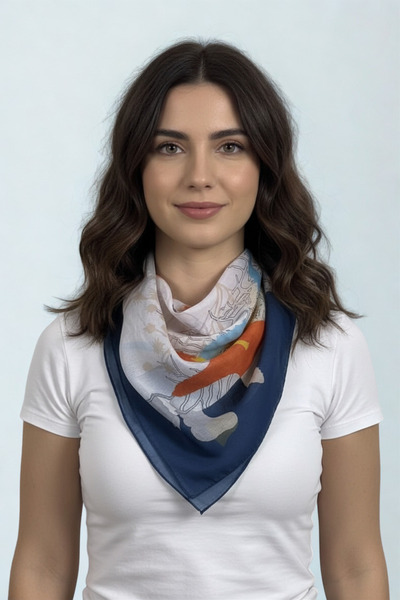 dukart Eșarfă Trendlover, Batic, Bandană 60x60 cm