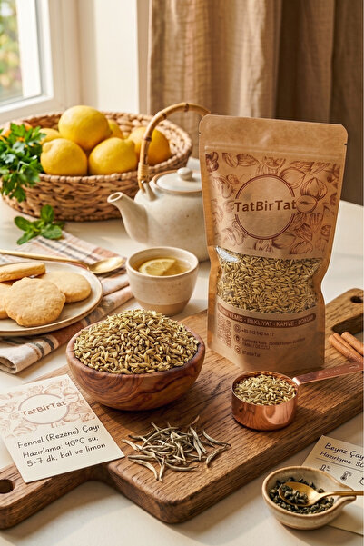 tatbirtatgıda TatBirTat - Saf Rezene Tohumu 100 g - Taze Hasat ve Rahatlatıcı...
