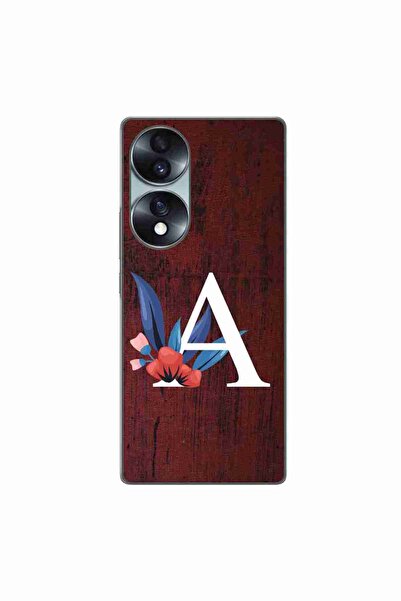 OEM Husa compatibila cu Honor 70 Silicon Gel Tpu Model Litere Personalizate
