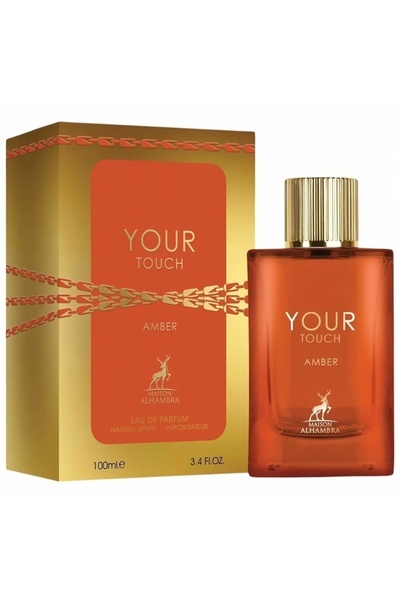 Maison Alhambra Atingerea Ta Chihlimbar, Apă de parfum, Unisex, 100 ml