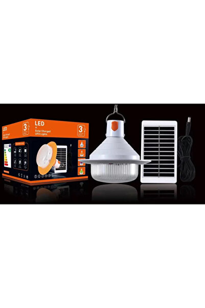 MAD ECO LEDURI Portable UFO Solar Camping Lamp with Detachable Panel - Color:...