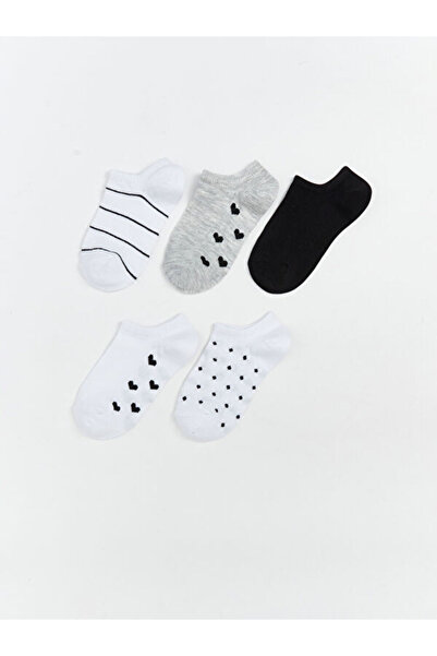 LC Waikiki Embroidered Girls' Bootie Socks from Uzg Store for Style Enthusias...