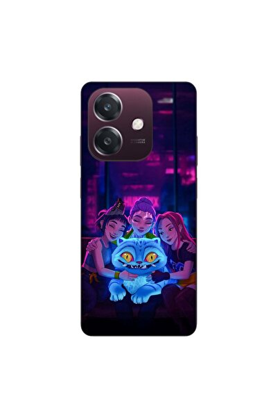 OEM Husa compatibila cu Oppo A40 Silicon Gel Tpu Model KPop Demon Hunters Hap...