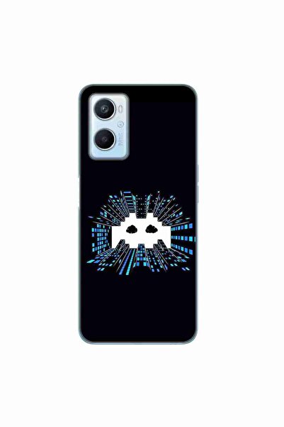 OEM Case compatible with Oppo A96 4G Silicon Gel Tpu Model Sky Invaders