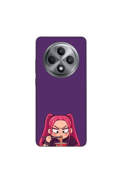 OEM Husa compatibila cu Oppo Reno12 FS Silicon Gel Tpu Model KPop Demon Hunte...