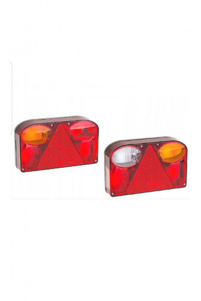 Led Light Alex Set of 2 Normal Lights for Truck/Trailer/Van with Bulb