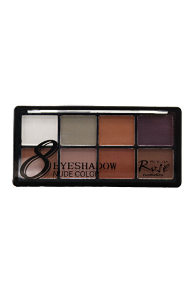 Roesıa Rose Cosmetics Rose Nude Color 8'li Göz Farı