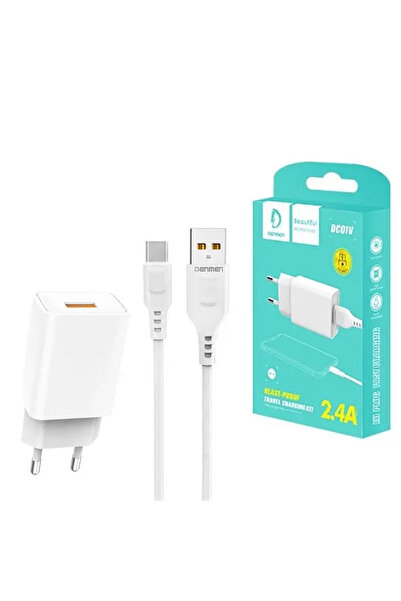 Denmen Încărcător DC01 1x USB-A 2.4 A (29373)