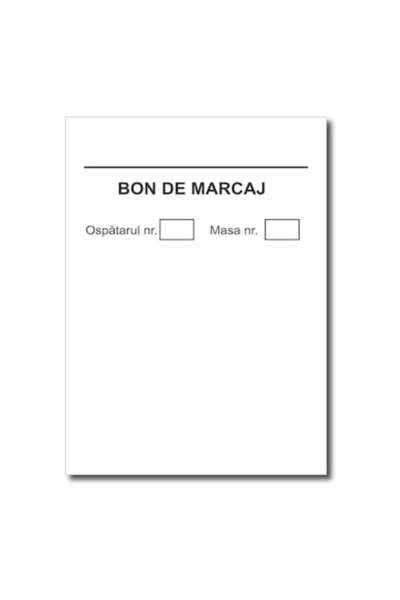 OEM Set 50 Bonuri marcaj hartie offset, 100 file, format 7x10 cm