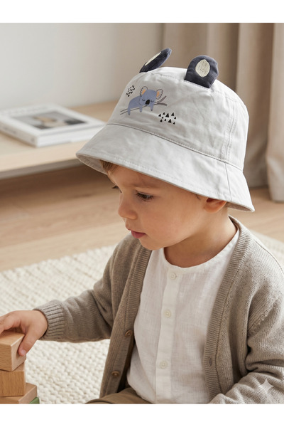 PIECE SIGNATURE 100% Cotton, "Cute Koala" Themed Hat Designed for "Little Adv...
