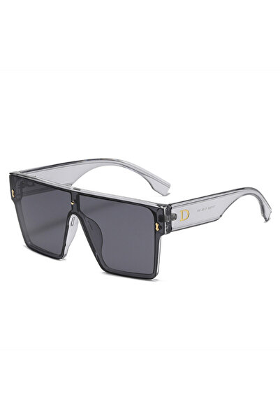Choice4 As the picture Grey New Fashion Square Sunglasses For Women Men Overs...