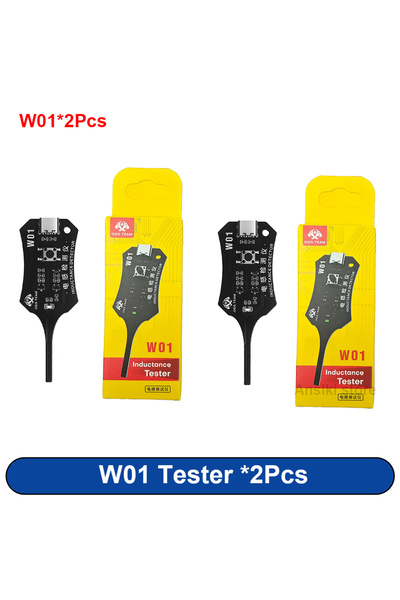 Choice جهاز اختبار المكثفات W01 x 2Pcs OSS W01 2.0 من النوع C لفحص لوحات الدو...