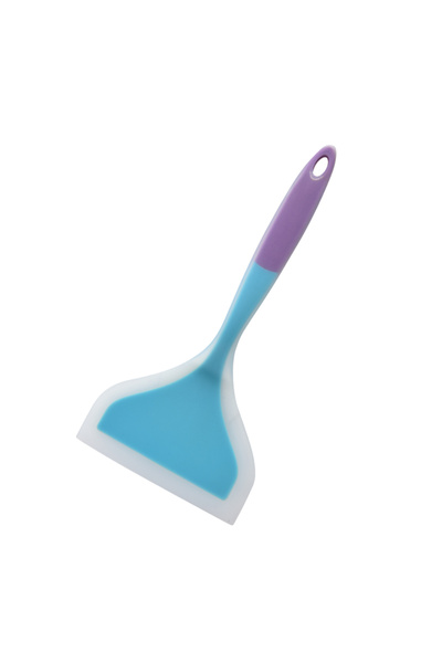 Choice3 Blue Purple 1Pcs Food Grade Silicone Spatula Set Heat Resistant Non-S...