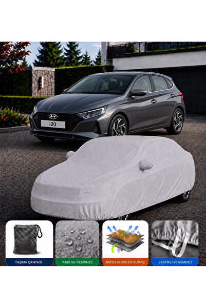 COCEM Hyundai i20 Premium Araç Brandası Su Geçirmez UV Korumalı Tam Koruma Gr...