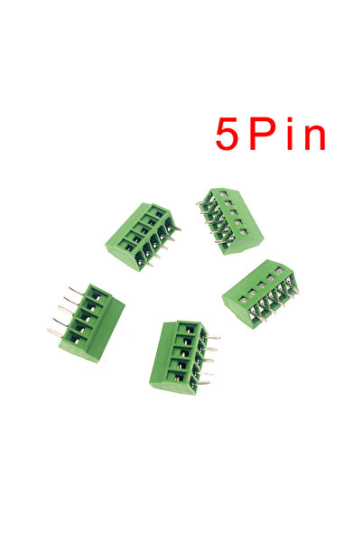 Choice9 5PCS 5Pin 5/10pcs KF128 2.54mm PCB Mini Screw Terminal Blocks Connect...