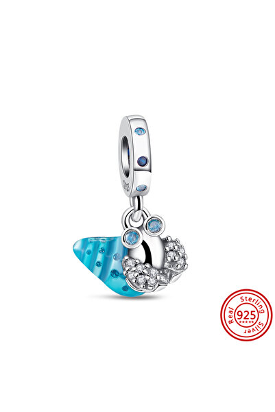 Choice43 H265 Original 925 Sterling Silver Ocean Series Starfish Pendant DIY ...