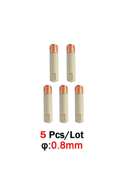 Choice4 5 قطع من رؤوس اللحام MB-15ak 15AK بقطر 0.8 مم، مستهلكات لحام مطلية لل...