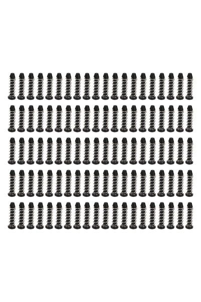 Choice black 100Pcs Heatsink Mount Pin 18.6mm Heat Sink Cooler Mounting Clip ...