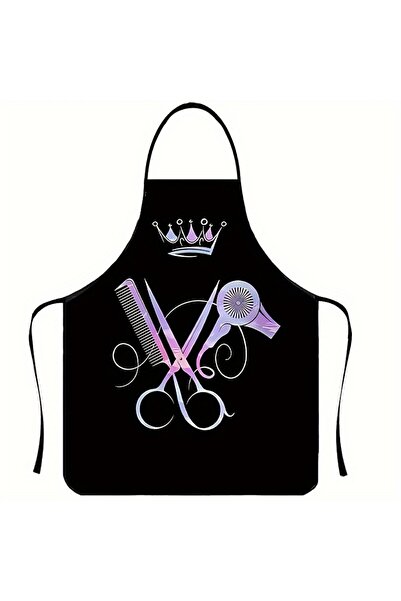 Choice 50x70cm 1 【Essential for Hairstylists】Purple Apron, Dual-Use for Home ...