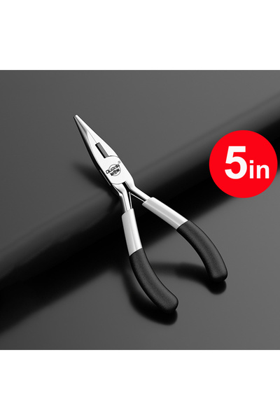 Choice كماشة صغيرة B كماشة قطرية ذات أنف إبرة مستديرة منحنية قاطعة يدوية الصن...