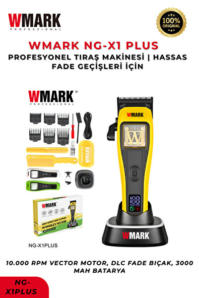 NG-X1 Plus Professional Hair Clipper | 10,000 RPM Vector Motor Technology