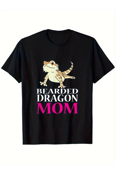 Sovae تي شيرت رجالي ممتع بتصميم "Bearing Dragon Mother"