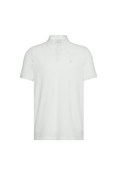 Calvin Klein Tricou polo din bumbac pique pentru bărbați, mărimea M