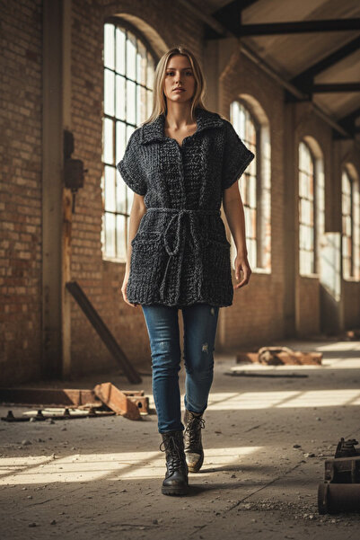 El örgüsü Ydr Design Cardigan