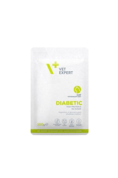 OEM VET EXPERT Dietă Veterinară pentru Pisici Diabetice - hrană umedă pentru ...