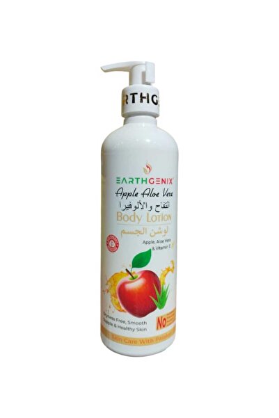 Earthgenix لوشن الجسم التفاح، الصبار (الألوفيرا)500مل