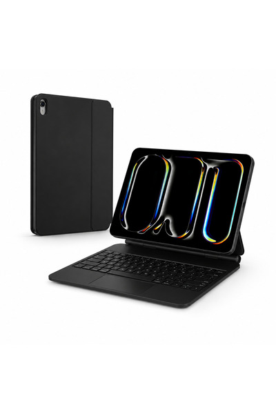 EHZ TEKNOLOJİ iPad A16 / 10. Nesil 10.9 Uyumlu Manyetik Standlı Touchpadli Bl...